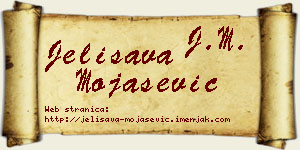 Jelisava Mojašević vizit kartica